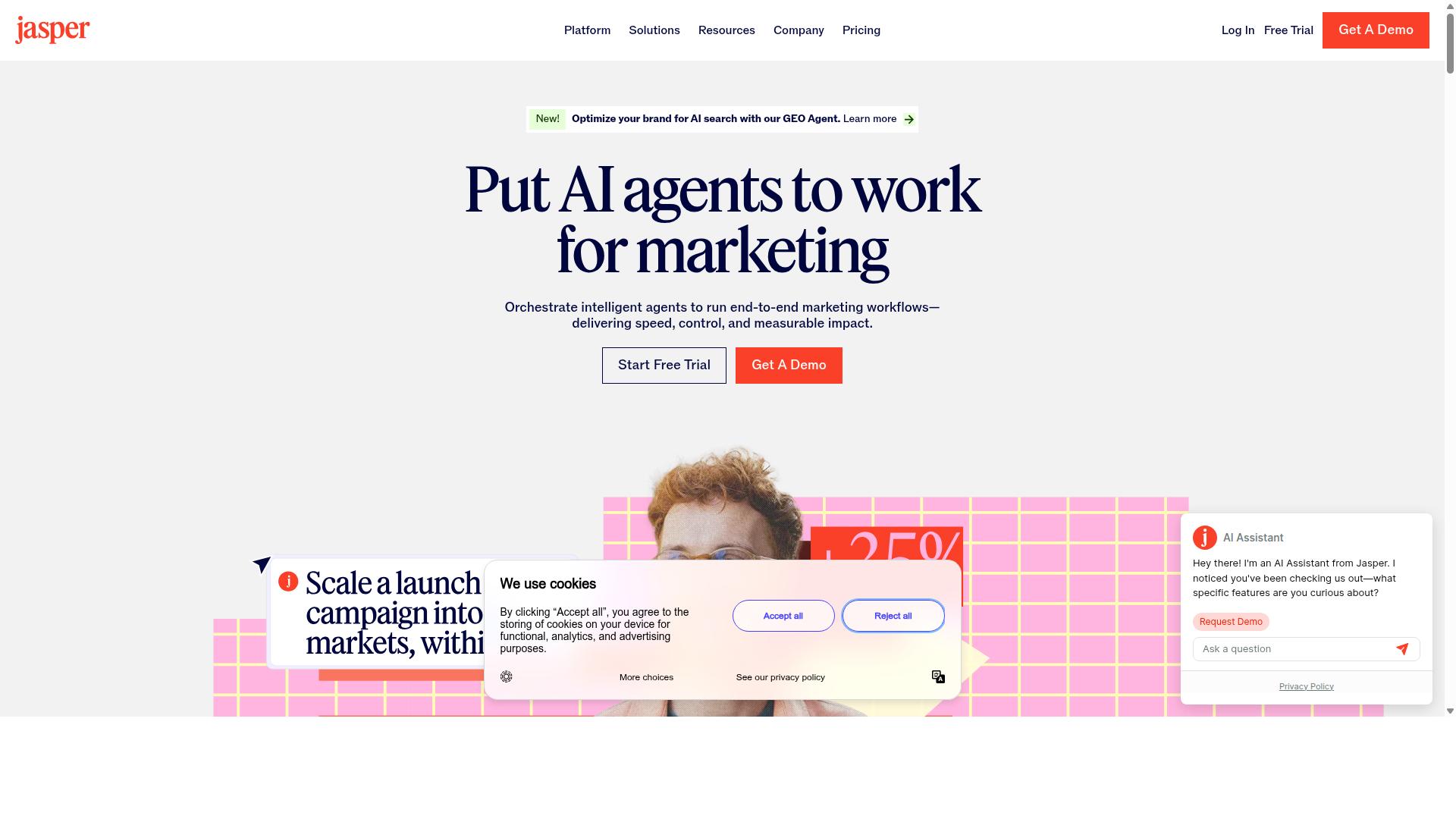 Jasper website