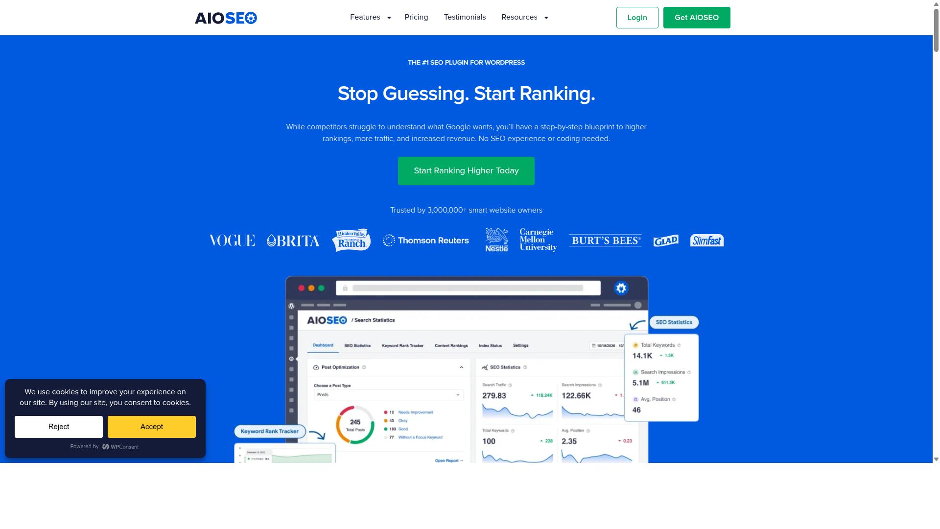AIOSEO Pro AI website